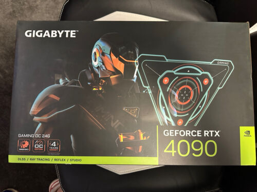 Видеокарта GIGABYTE AORUS GeForce RTX 4090 XTREME WATERFORCE 24 ГБ GDDR6X