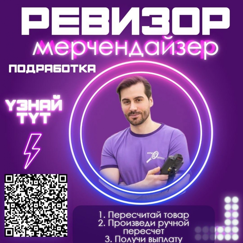 825265039ПОДРАБОТКА 9 июля 825265039 Счетчик-Ревизор