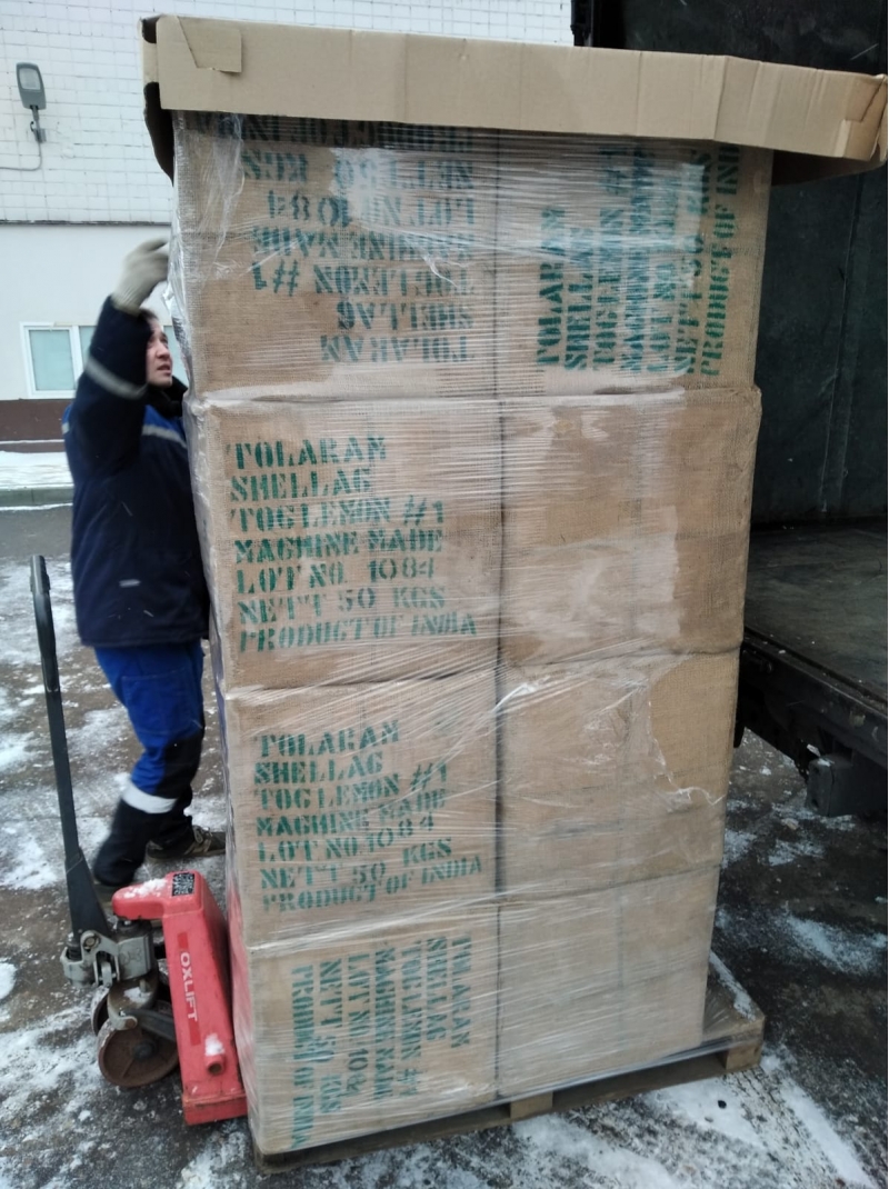 Шеллак натуральный чешуйчатый не осветленный ТУ 84-226-71