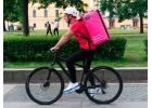 Курьер на велосипеде