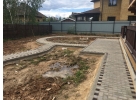 Благоустройство дорожки, отмостка, ливневка, подпорная стенка